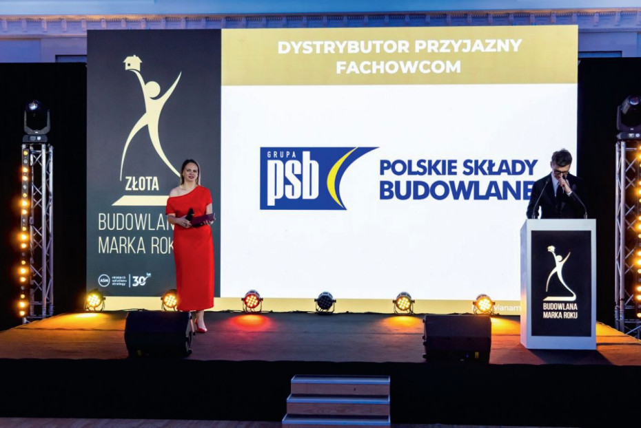 Grupa PSB Handel S.A. wyróżniona tytułem Złota Budowlana Marka Roku 2026