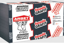 Nowoczesny styropian fasadowy Fasada Grafit