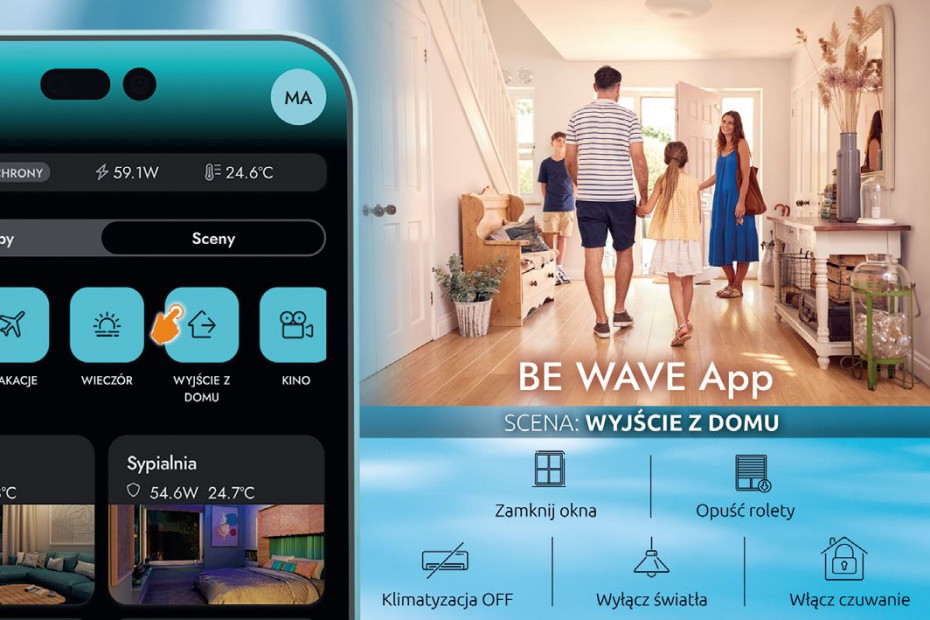 BE WAVE - smart home i bezpieczeństwo w jednym