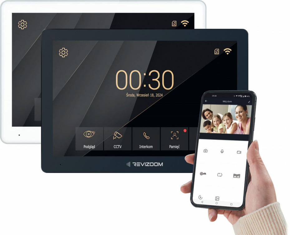 REVIZOOM - wideodomofony HD SMART