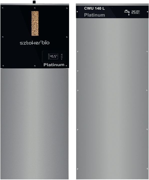 Elegancja spotyka ekologię: kocioł sztoker®bio Platinum