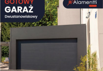 Garaż dwustanowiskowy bez pozwolenia - gotowy nawet w 48 godzin