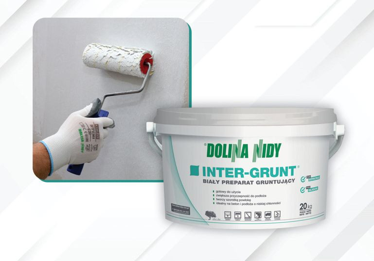 INTER-GRUNT biały preparat gruntujący