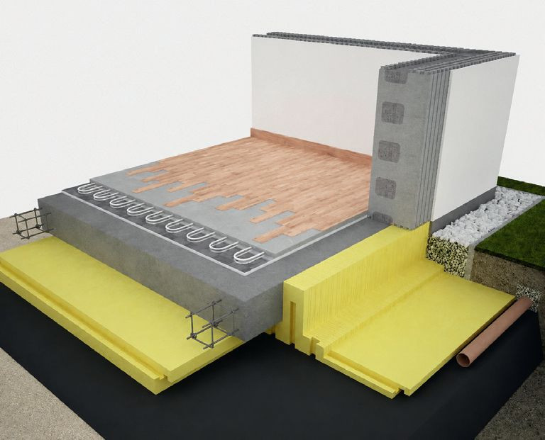 IZOSLAB - ciepła płyta fundamentowa dla domu energooszczędnego