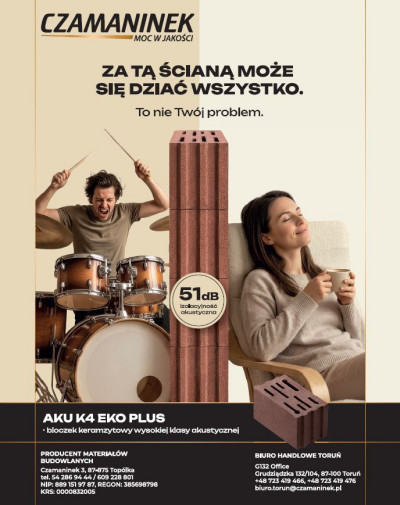 Ciepłe ściany, dach i podłoga