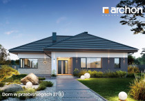 Przestronna parterówka dla rodziny z dziećmi - 136 m², salon + 4 pokoje - odkryj atuty projektu ARCHON+