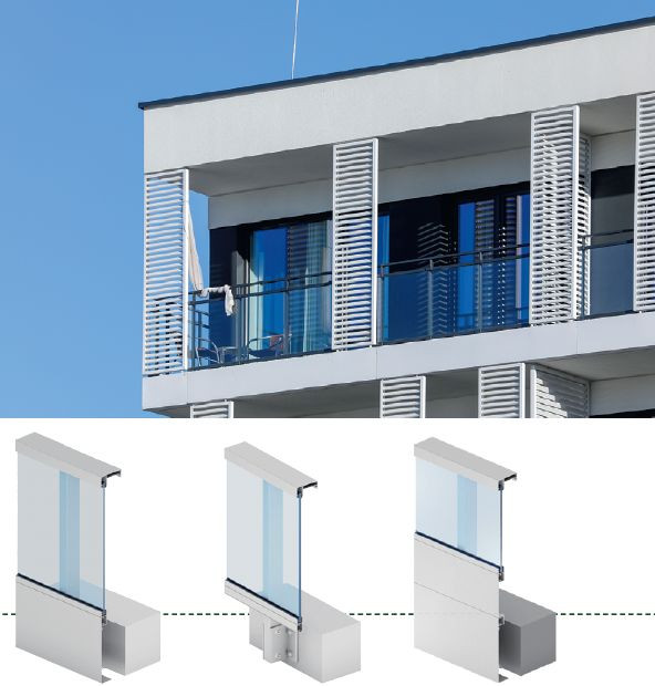 System balustrad aluminiowych RAILING