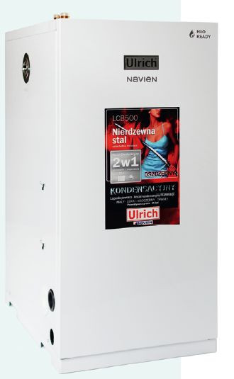 ULRICH BY NAVIEN LCB500 - najmniejszy i najlżejszy kocioł olejowy na rynku