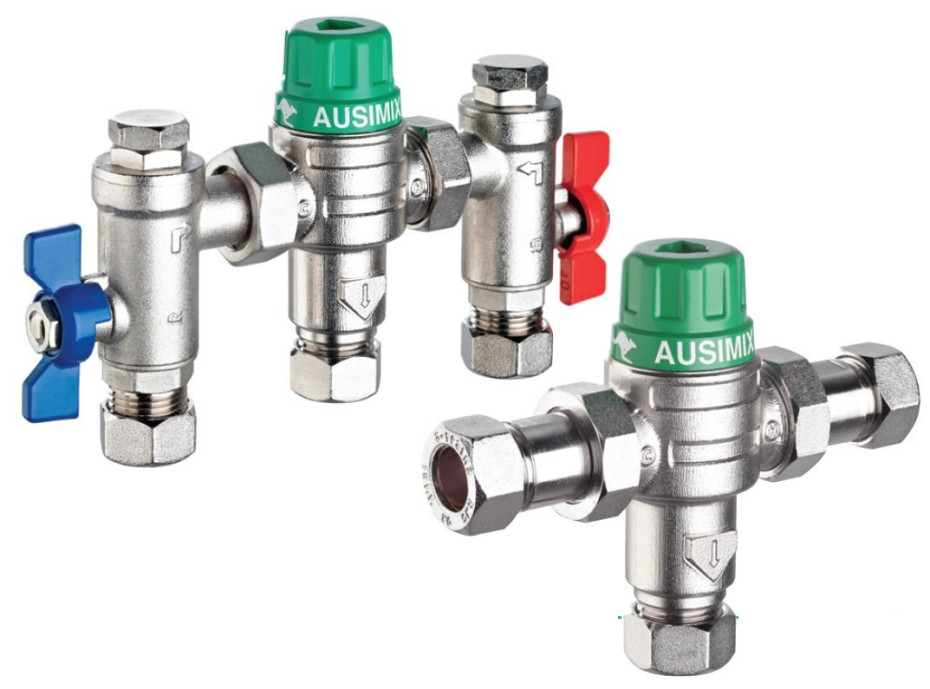 AUSIMIX COMPACT - bezpieczna temperatura ciepłej wody